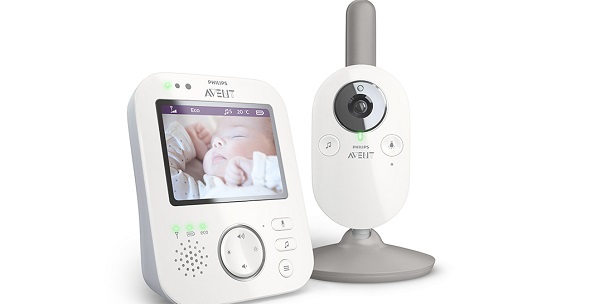 Le récepteur et l'émetteur du babyphone Baby Monitor Video