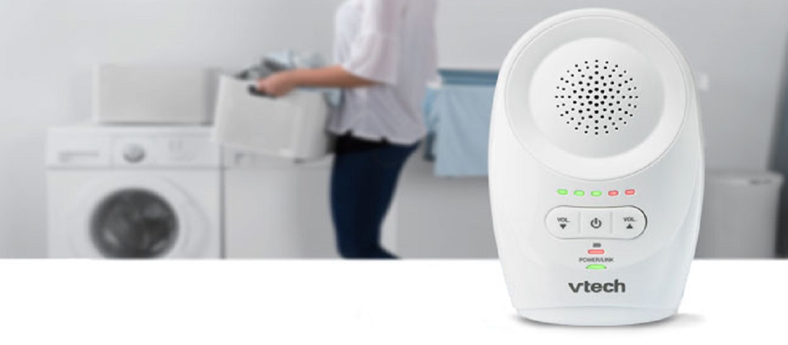 un émetteur Vtech sur la table